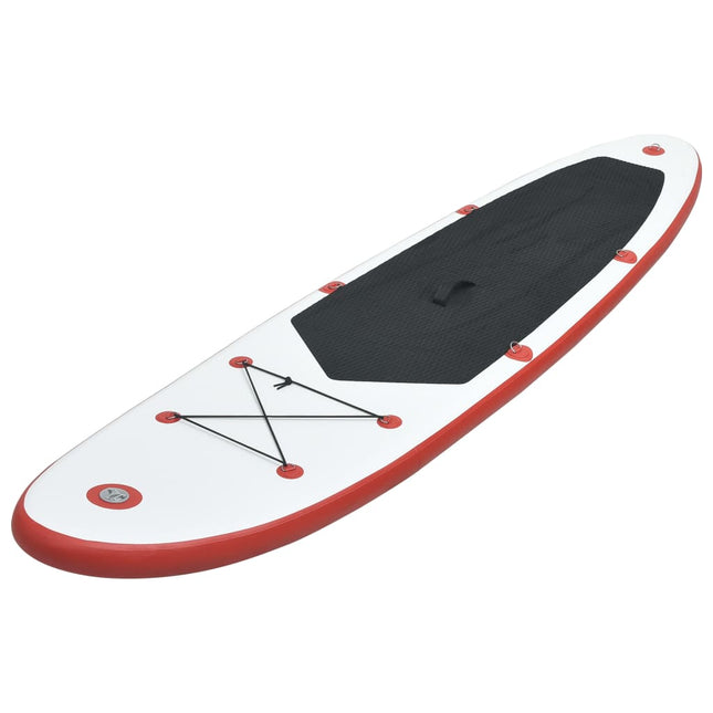 Stand Up Paddleboardset Opblaasbaar Rood En Wit 360 x 81 x 10 cm